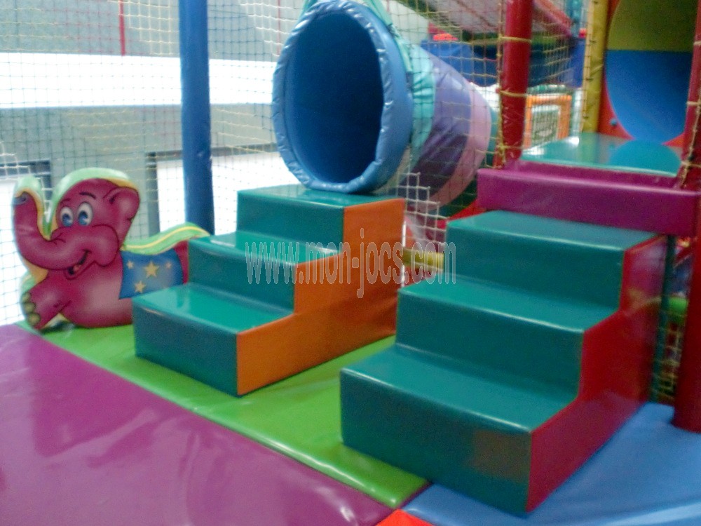Escalera de 3 Peldaños para Parques Infantiles