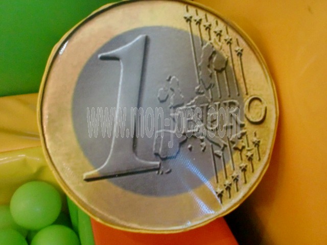 Figura Moneda 1 Euro para Parques Infantiles