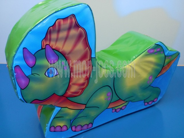 Figura Dragón Triceratops para Parques Infantiles