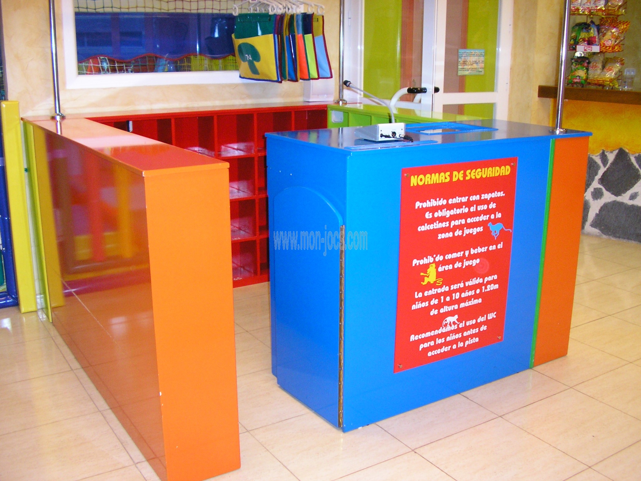 Recepción 2x3 para Parques Infantiles
