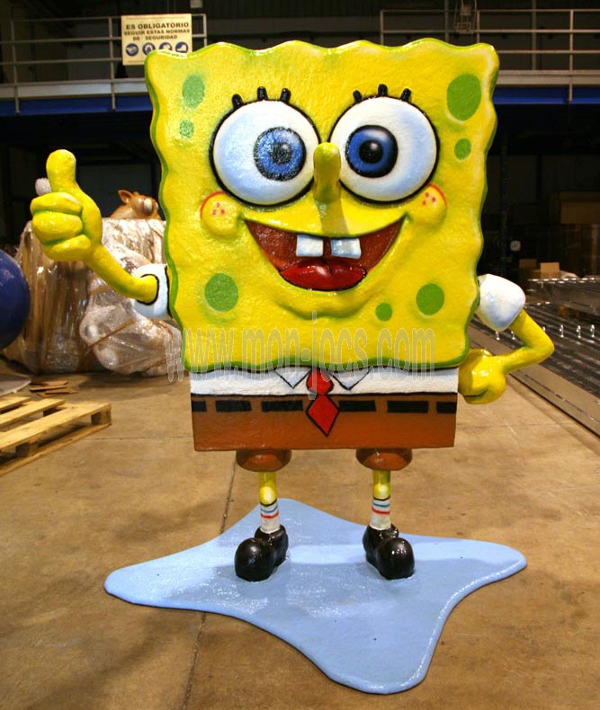 figura minigolf Bob Esponja