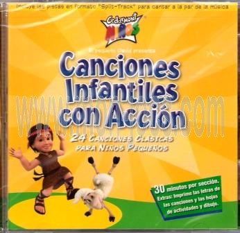 CD con Canciones Infantiles y de Cumpleaños