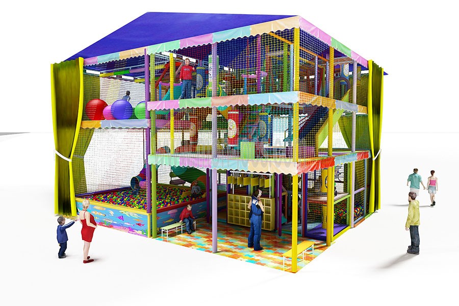 increible parque infantil exterior