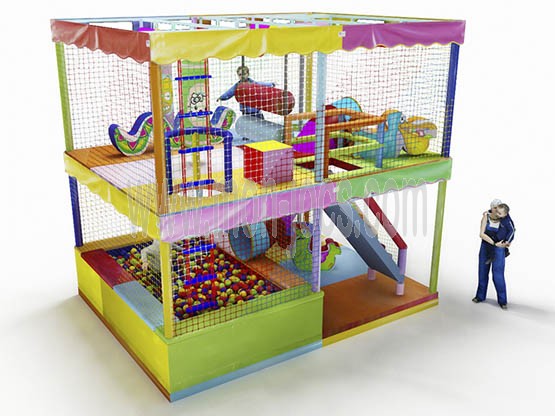 Calidad en Parque Infantil Premium 3X4 de 2 plantas