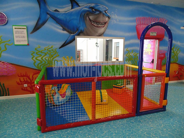 Jardín de juegos de 3x2 para Parques Infantiles