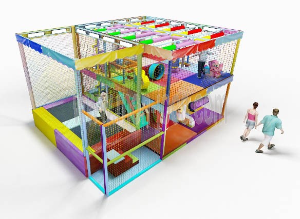 parque infantil interior mediano de gran calidad
