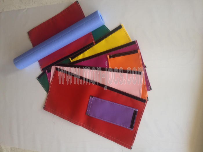 Tela de PVC para coquilla Fina, con cierre Velcro