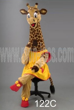 mascota jirafa
