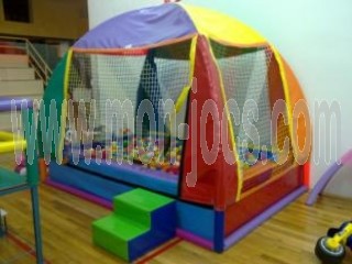 Piscina de bolas Iglú 3x3 para Parques Infantiles