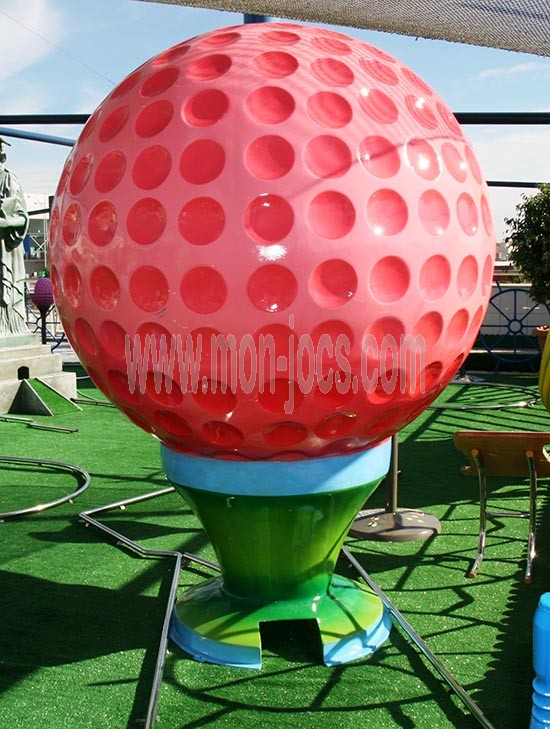 Figura decorativa - Bola de Golf Gigante