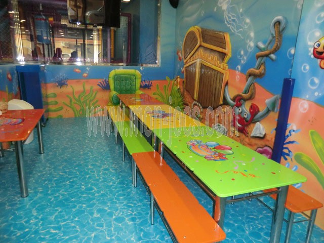 Parques infantiles - Decoración de Bob Esponja