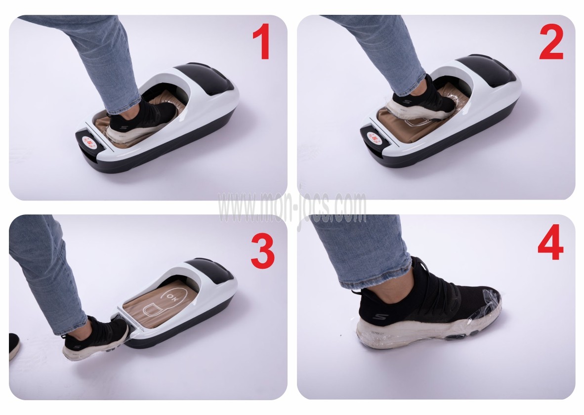 cubre zapatos film parques infantiles centros de ocio