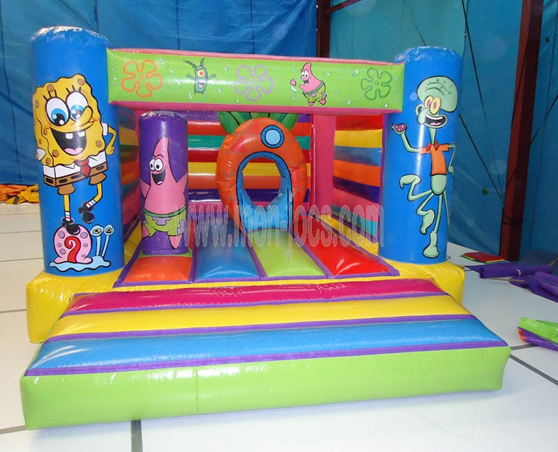 castillo hinchable bob esponja