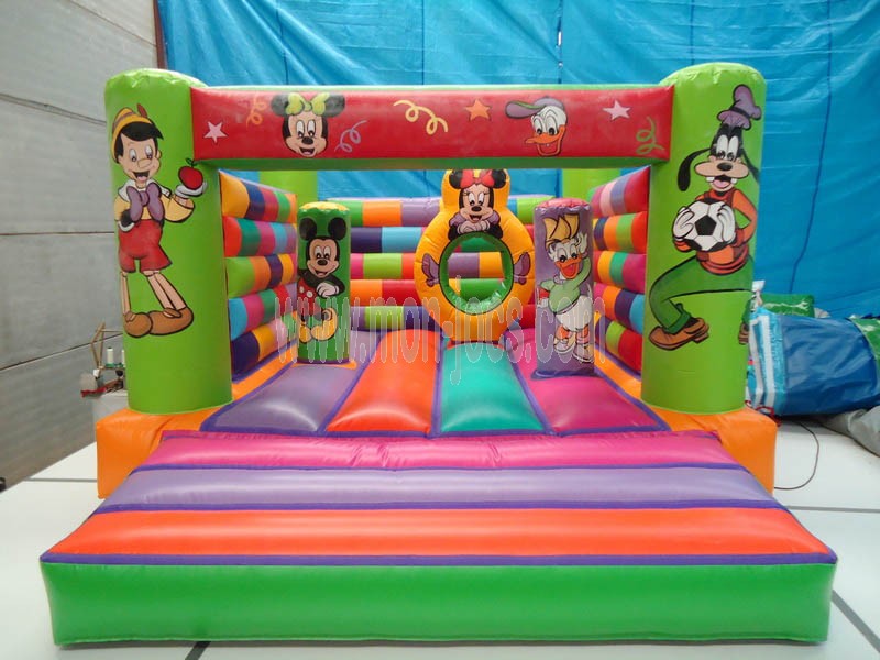 hinchable multiobstaculos payaso