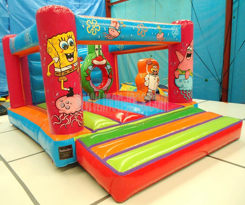 multiobstaculos con red bob esponja