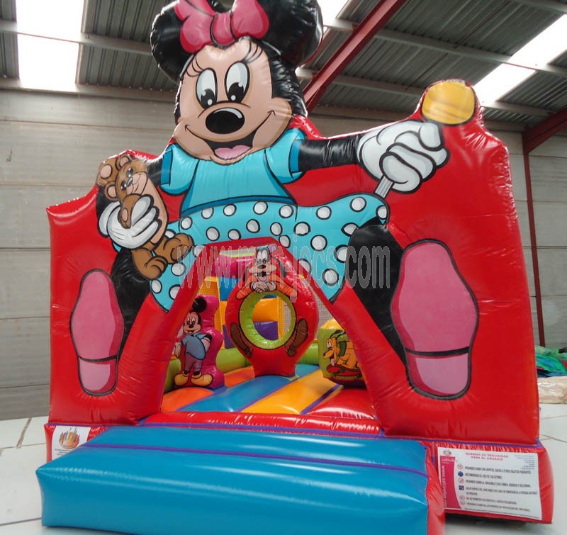 castillo hinchable de Minnie