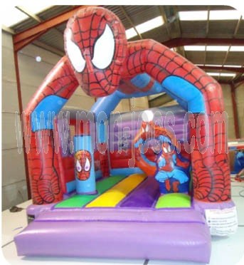 Castillo hinchable de spiderman