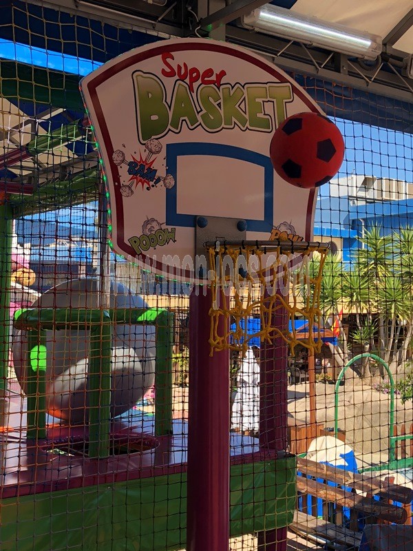 Canasta-Basquet Interactiva para parques infantiles