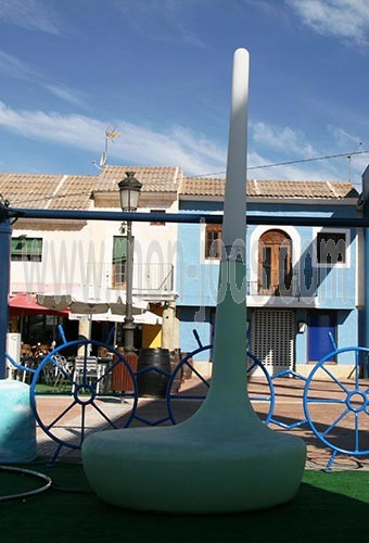 Decoración parques infantiles Lámpara BD