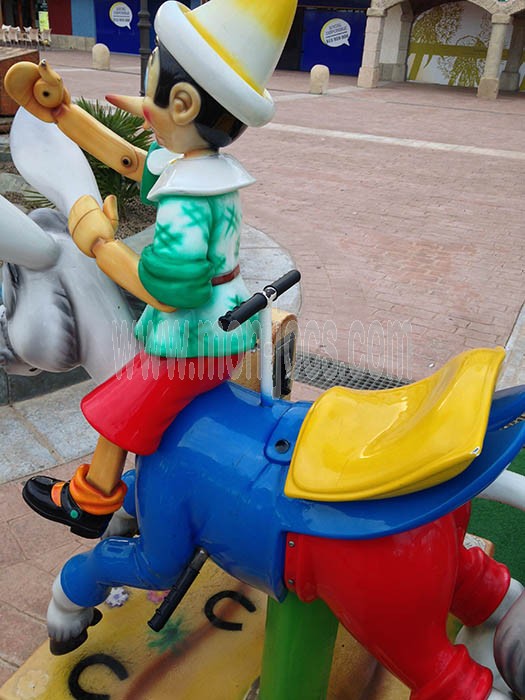 A la venta Máquina Infantil Burro Pinocho