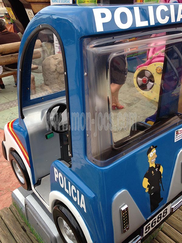 Máquina Infantil Coche Policía monjocs