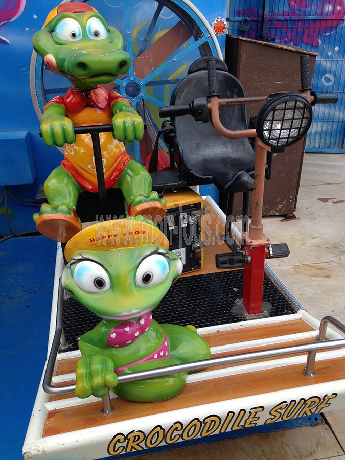 Maquina infantil cocodrilo