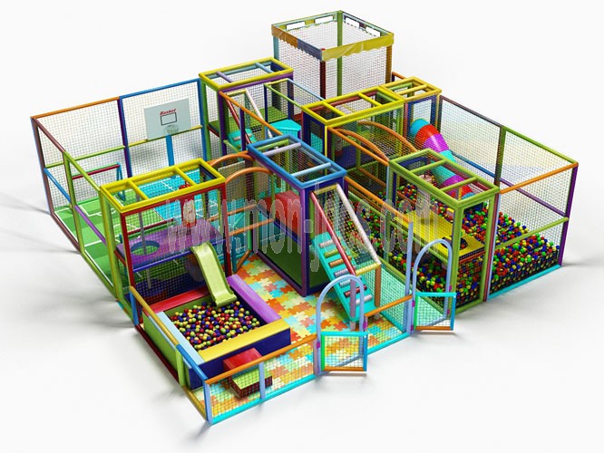 Parque Infantil Modular 8x8 grande a bajo precio