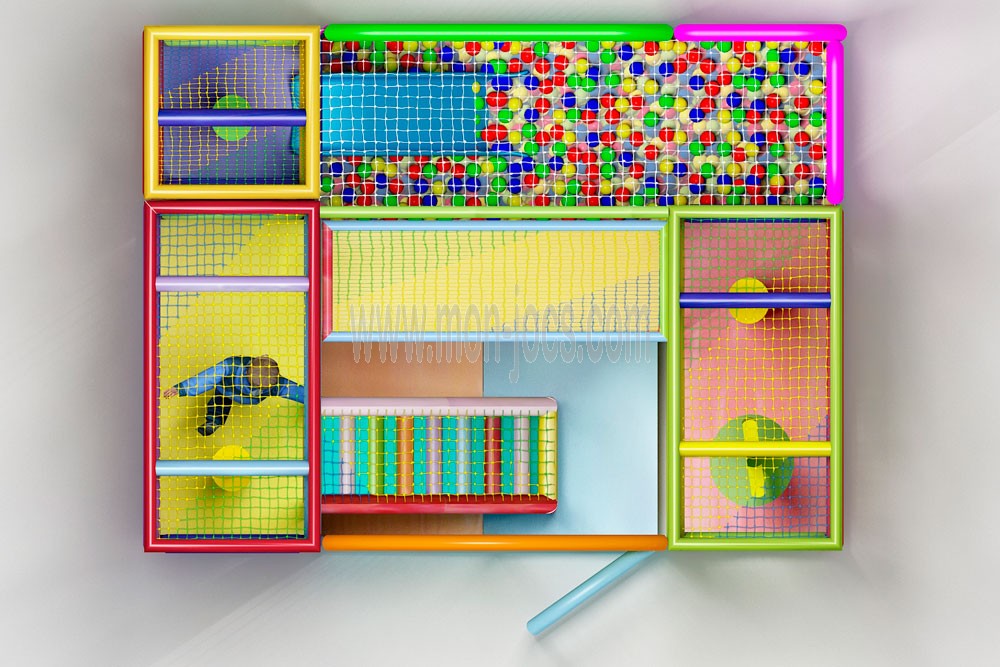 Disponible en monjocs Parque Infantil Modular 3X4 