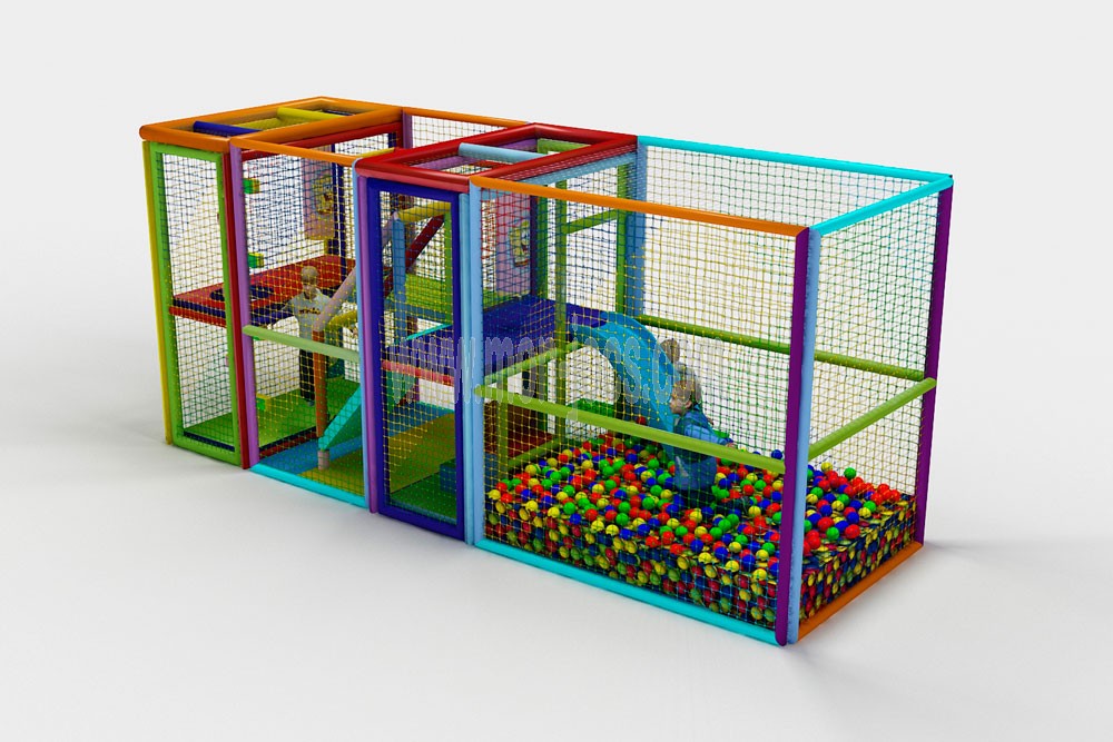 Parque infantil alargado 2x6