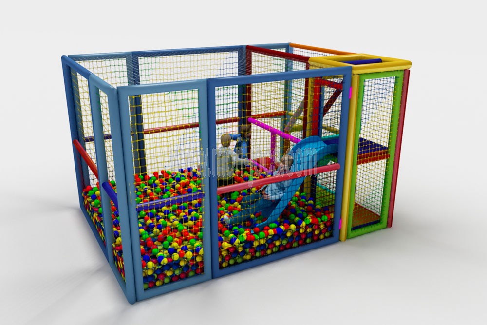 A la venta gama de Parque Infantil Modular 3X4 económico