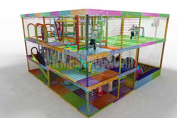 Parque Infantil Gama Alta 10x10 de 3 Plantas