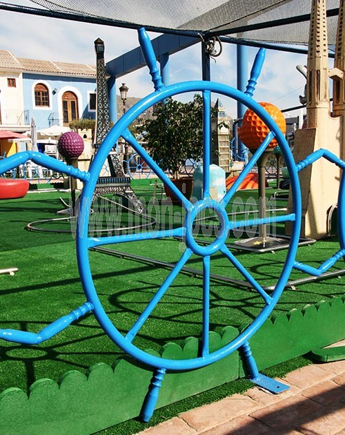 Valla Timón para Mini-Golf