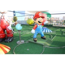 Pistas Mini-Golf exterior figuras