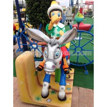 Máquina Infantil Burro Pinocho