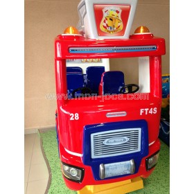 Máquina Infantil Bomberos 4 PLZ