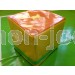 Figura blanda Cubo Naranja pequeño