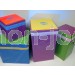 figuras blandas rectangulo multicolor