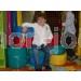 Asiento acolchado con forma de puff