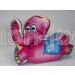 elefante rosa blando