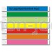 Colores de Pulseras de Control Personalizada