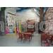 Parque infantil con Decoración Prehistória