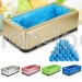 dispensador cubre zapatos parques infantiles, protección centros de ocio