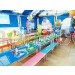 Mesas infantiles de 8 plazas decoradas