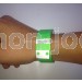 pulsera identificativa para niños verde