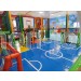 Señalización de áreas deportivas para parque infantil