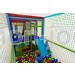 Pista americana pequeña con piscina de bolas