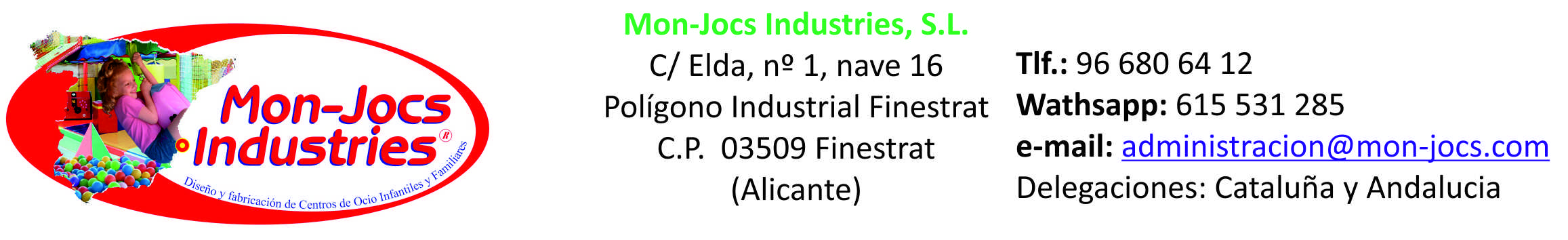 Datos Contacto Mon-Jocs