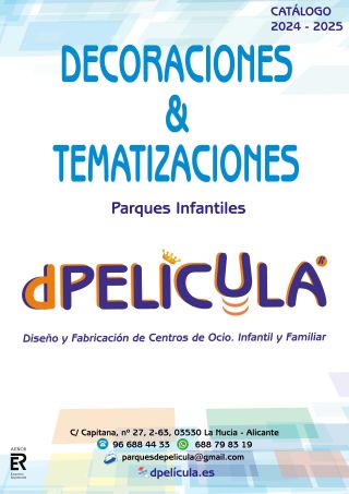 decoración y tematización parques infantiles