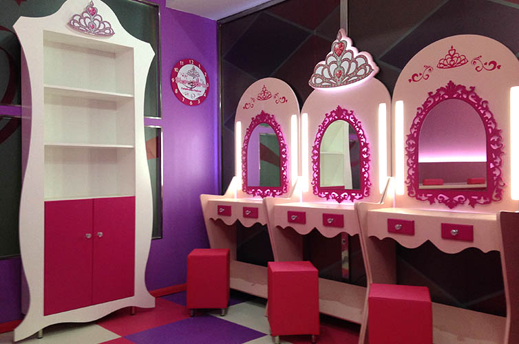 Tocadores de princesas infantiles