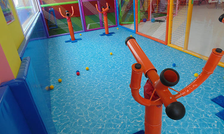 Cañones de bolas para parque infantil